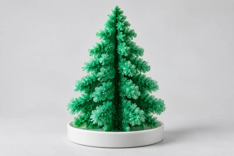 不思議なクリスマスツリーの完成イメージ。実物の形状とは異なる場合があります